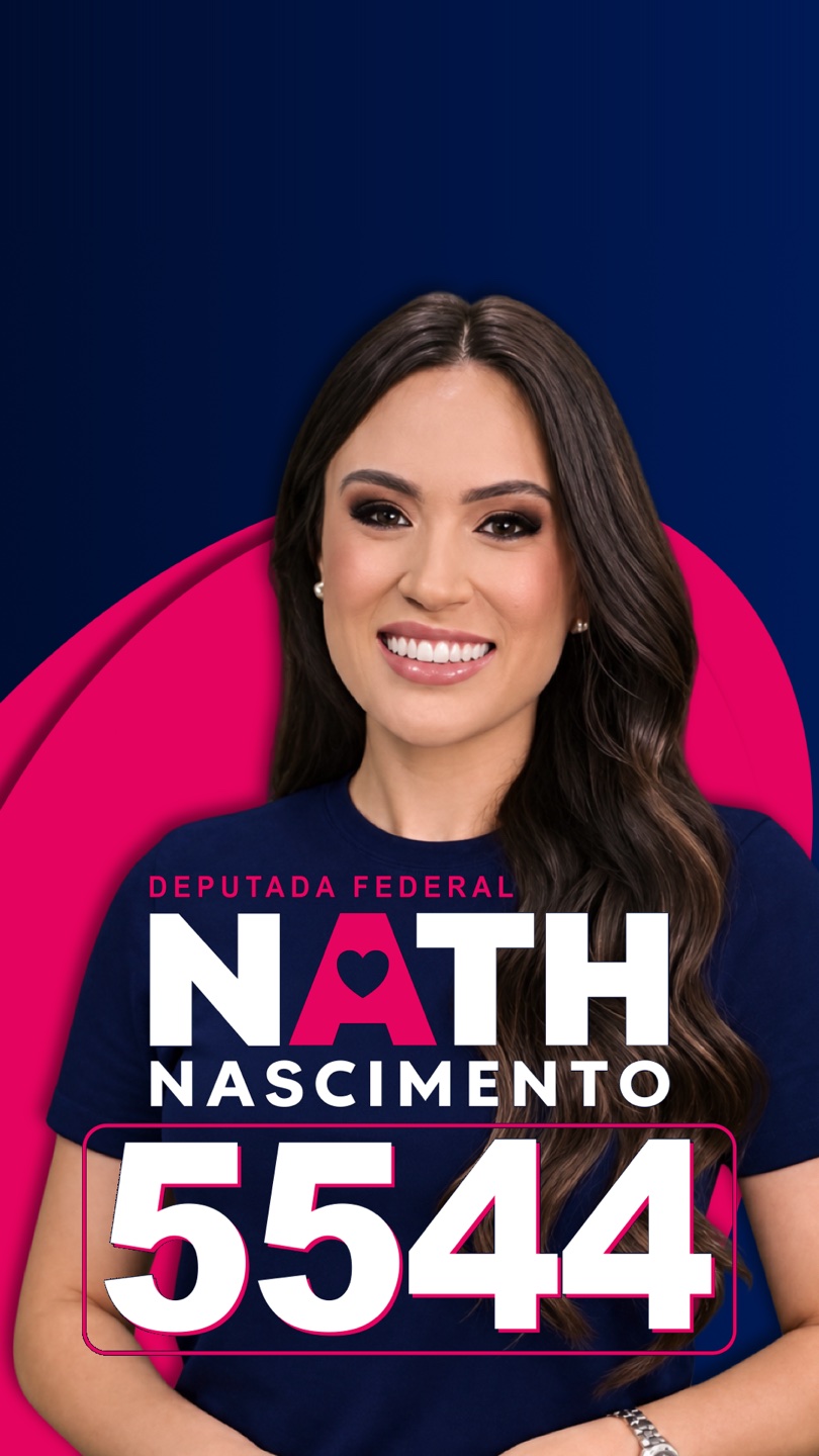 Nath Nascimento, candidata a deputada federal pelo Amazonas, número 5544